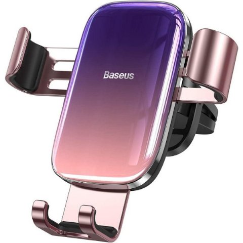 Baseus Glaze Gravity Pembe Araç Telefon Tutucu Teşhir