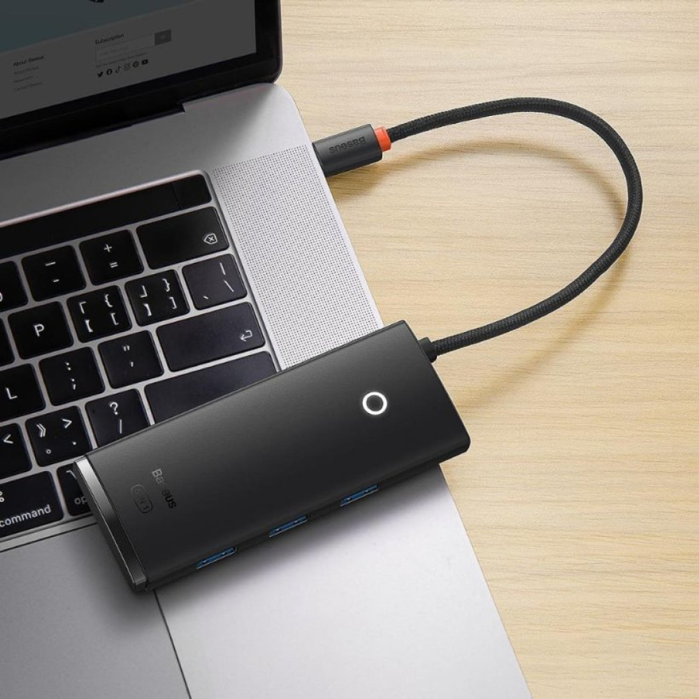 Baseus Lite WKQX040001 100 W Type-C Laptop Docking Station Outlet