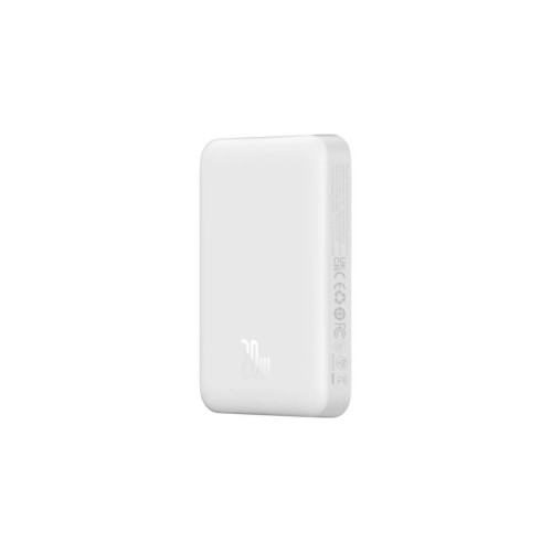Baseus MgSafe Mini Overseas Edition Beyaz 10000 mAh Hızlı Şarj Kablosuz Powerbank-OUTLET