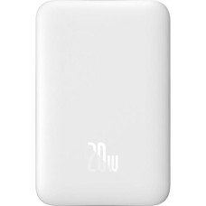 Baseus MgSafe Mini Overseas Edition 20 W 10000 mAh Beyaz Kablosuz Şarj Powerbank
