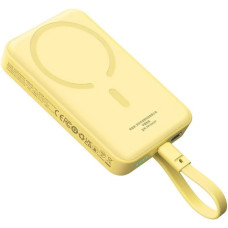 Baseus MgSafe Mini 30 W Sarı 10000 mAh Hızlı Şarj Kablosuz Powerbank