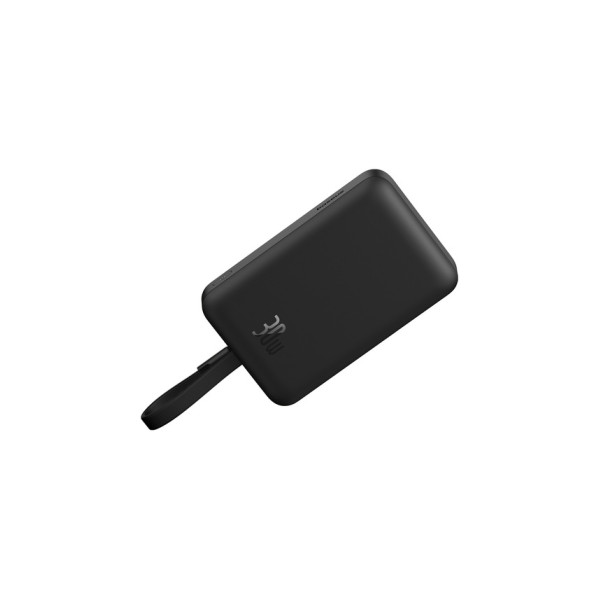 Baseus Magsafe Mini Type-C Kablolu Wireless Powerbank 10.000 mAh 30W-Siyah