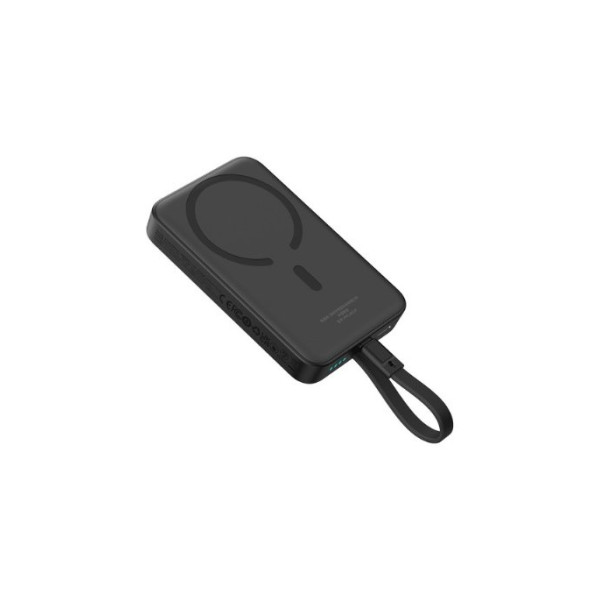 Baseus Magsafe Mini Type-C Kablolu Wireless Powerbank 10.000 mAh 30W-Siyah