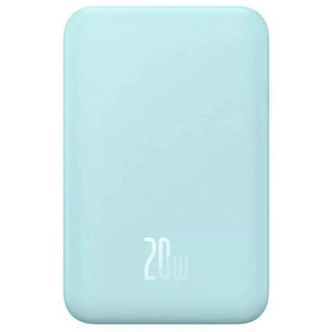 Baseus MgSafe Mini Mavi 5000 mAh Kablosuz Powerbank Out...
