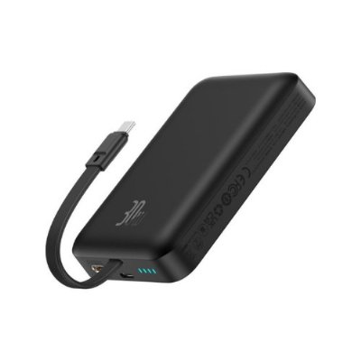 Baseus MgSafe Mini 30 W Siyah 10000 mAh Hızlı Şarj Kablosuz Powerbank Teşhir