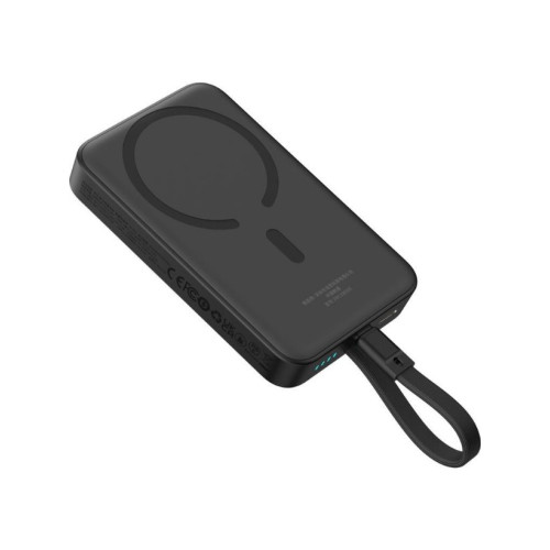 Baseus MgSafe Mini 30 W Siyah 10000 mAh Hızlı Şarj Kablosuz Powerbank Teşhir