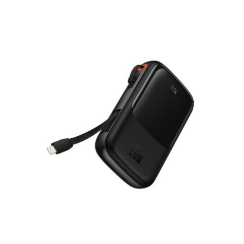 Baseus Qpow Pro 20 W Siyah 10000 mAh Hızlı Şarj Powerbank Teşhir