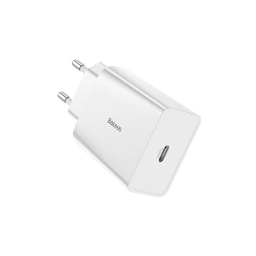 Baseus brkx Mini Quick Charger 18w Şarj Başlık Type-c Hızlı Şarj Adaptörü Beyaz gextr 968593 Teşhir