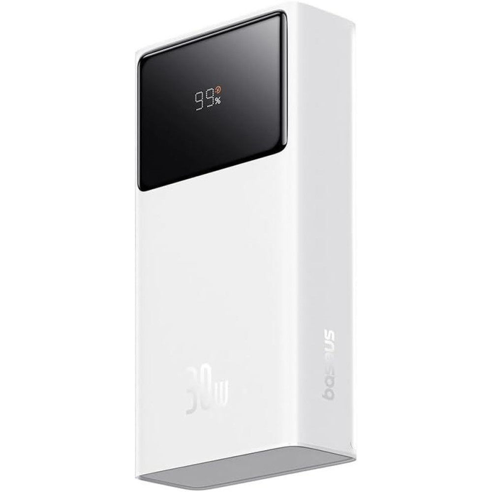 Baseus Star Lord 30 W Beyaz 10000 mAh Hızlı Şarj Powerbank Outlet