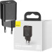 Baseus Super Si, 20W USB-C Hızlı Şarj Cihazı, Siyah