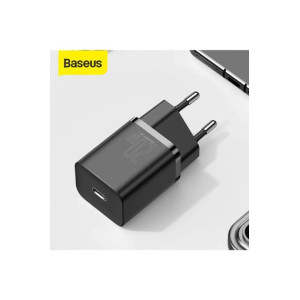 Baseus Super Si QC 20 W Type-C Siyah Hızlı Şarj Adaptörü Outlet