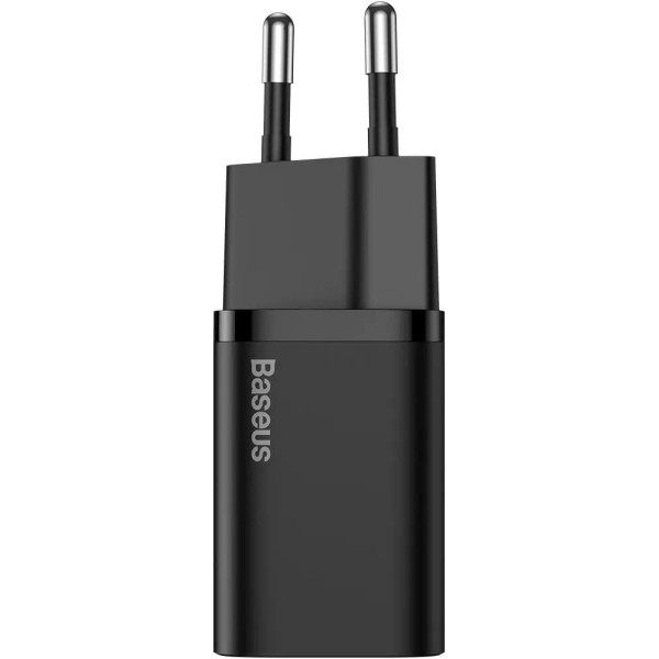 Baseus Super Si PD 25 W Siyah Type-C Kablolu Hızlı Şarj Aleti Teşhir
