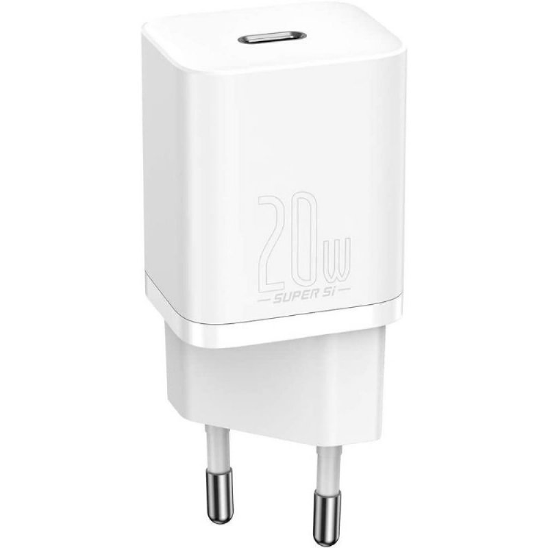 Baseus Super Si QC 20W Type-C Şarj Cihazı Beyaz