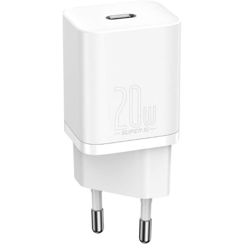 Baseus Super Si QC 20W Type-C Şarj Cihazı Beyaz