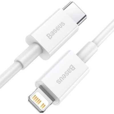 Baseus Superior 20 W 0.25 m Type-C to Lightning Hızlı Şarj Kablosu Beyaz
