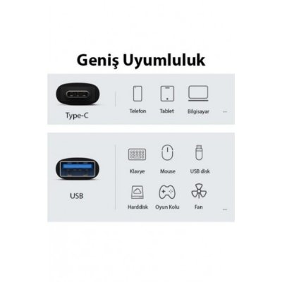 Baseus Ingenuity USB to Type-C Dönüştürücü