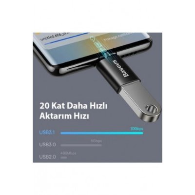 Baseus Ingenuity USB to Type-C Dönüştürücü
