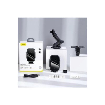 Baseus 2'si 1 Arada, Araç/Otomobil İçi Cep Telefonu Tutucu, Siyah - Mavi, Hem Araç Kalorifer Peteği/Havalandırma Mazgalları/Klima Boşluğuna Hem de Torpido Üstüne Uygun Outlet