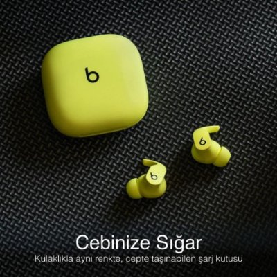Beats Fit Pro MPLK3EE/A TWS Kulak İçi Bluetooth Kulaklık Sarı Teşhir