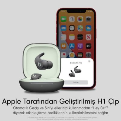 Beats Fit Pro MK2J3EE/A TWS Kulak İçi Bluetooth Kulaklık Gri Teşhir