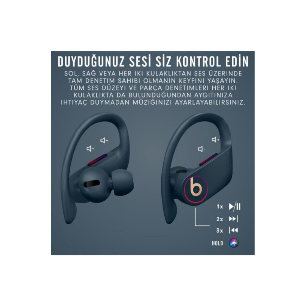 Beats Powerbeats Pro Totally Wireless Kulak İçi Lacivert Bluetooth Kulaklık Outlet