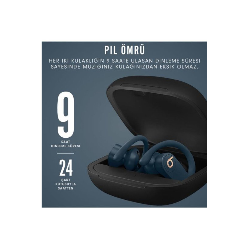 Beats Powerbeats Pro Totally Wireless Kulak İçi Lacivert Bluetooth Kulaklık Outlet