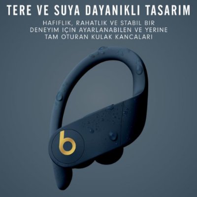 Beats Powerbeats Pro Totally Wireless Kulak İçi Lacivert Bluetooth Kulaklık