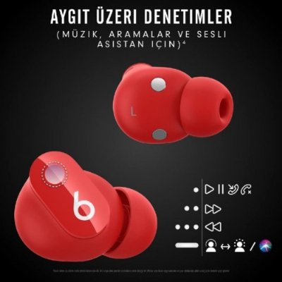 Beats Studio Buds Anc Özellikli Kablosuz Kulaklık Kırmızı 'Outlet