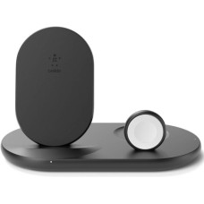 Belkin WIZ001VFBK Siyah 3in1 Kablosuz Şarj Aleti Teşhir...