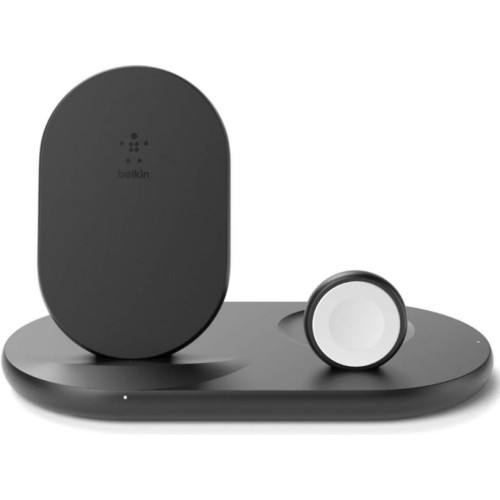Belkin WIZ001VFBK Siyah 3in1 Kablosuz Şarj Aleti Teşhir