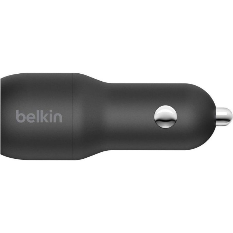 Belkin 24 W USB-Lightning Kablosu dahil Boost Charge Çift Bağlantı Noktalı Araç Şarjı Teşhir