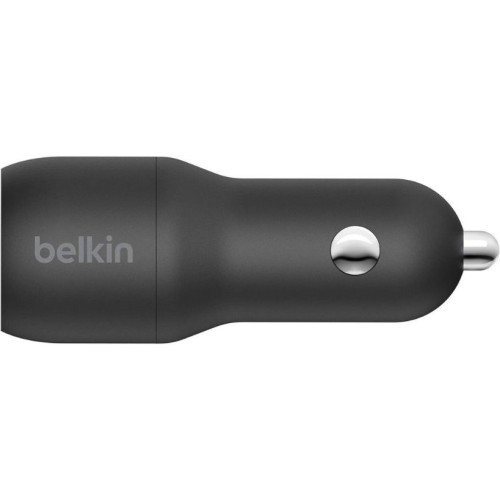 Belkin 24 W USB-Lightning Kablosu dahil Boost Charge Çift Bağlantı Noktalı Araç Şarjı Teşhir