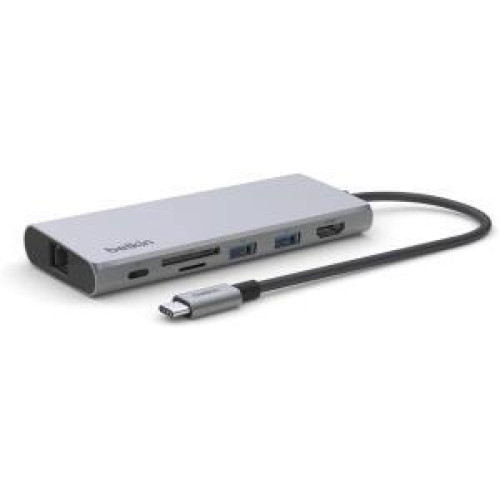 Belkin USB-C 7 in 1 Multiport Çoklayıcı Adaptör / AVC009BTSGY8 Teşhir