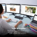 Belkin 85W Güç Dağıtımlı Üçlü 4K Ekran için 3 HDMI Bağlantı Noktası, 2 DisplayPort