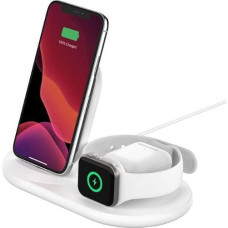 Belkin WIZ001VFWH Beyaz 3in1 Kablosuz Şarj Aleti Teşhir...