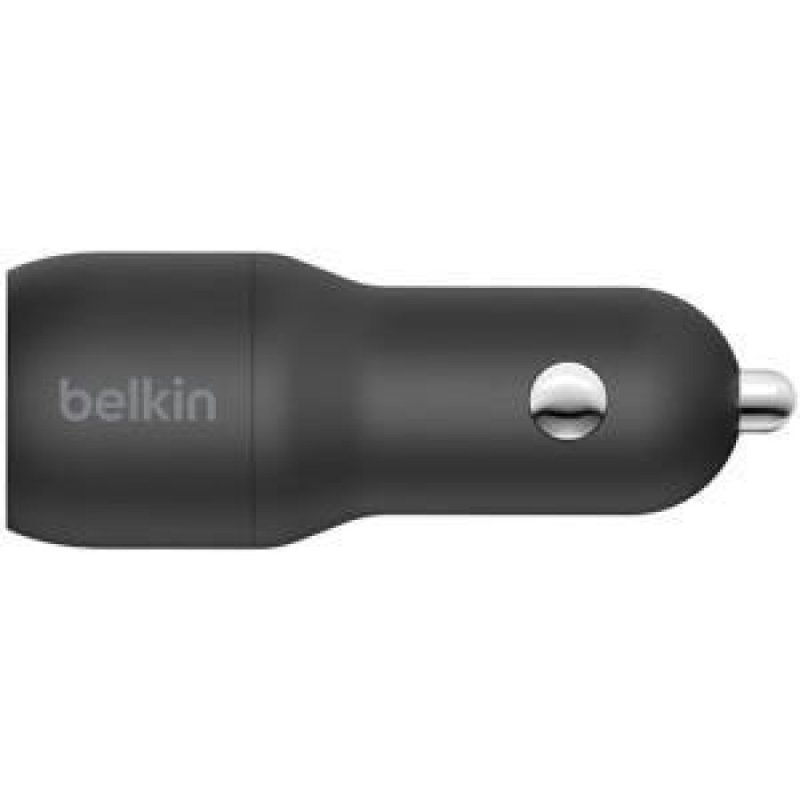 Belkin 24W 2 Port USB Siyah Hızlı Araç Şarj Cihazı Teşhir
