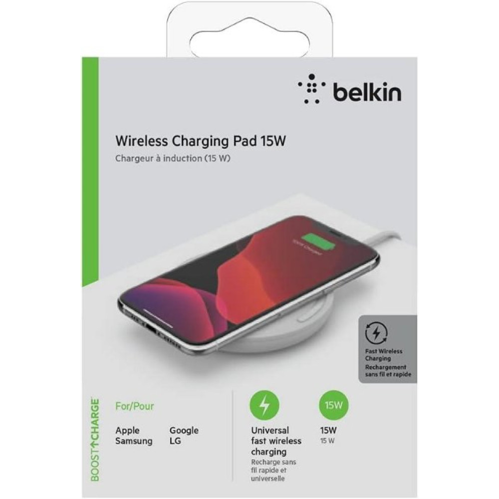 Belkin BoostCharge WIA001 Kablosuz Hızlı Şarj Aleti Teşhir