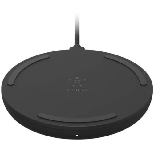 Belkin Boostcharge 10w Kablosuz Şarj Padi + Qc 3.0 Duvar Şarjı Siyah WIA001VFBK Teşhir