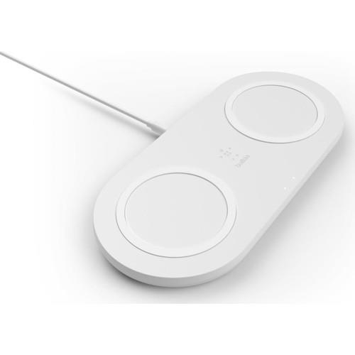 Belkin WIZ002VF Dual Beyaz Kablosuz Şarj Aleti