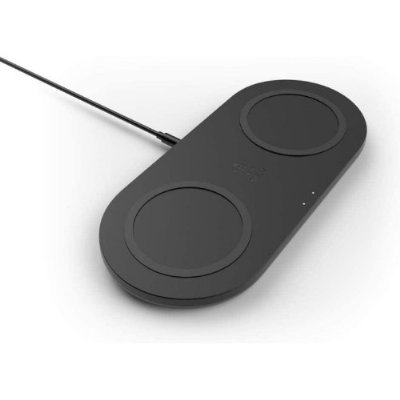 Belkin WIZ002VF Dual 10 W Kablosuz Şarj Cihazı Siyah Teşhir