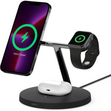Belkin BoostCharge Pro WIZ009VFBK Siyah 3in1 Kablosuz H...
