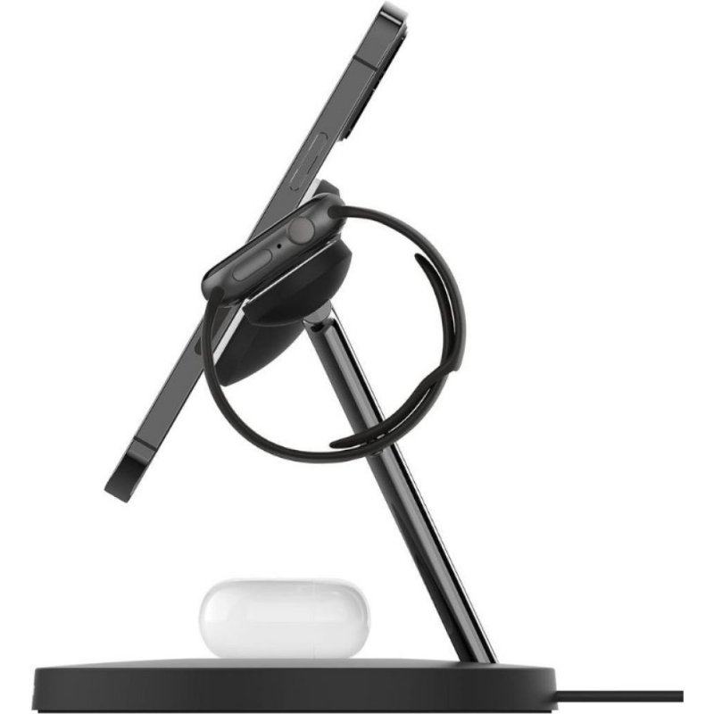 Belkin BoostCharge Pro WIZ009VFBK Siyah 3in1 Kablosuz Hızlı Şarj Aleti Teşhir