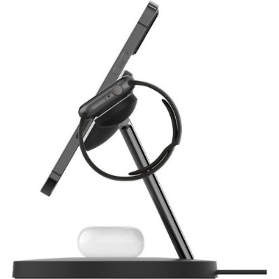 Belkin BoostCharge Pro WIZ009VFBK Siyah 3in1 Kablosuz Hızlı Şarj Aleti Teşhir