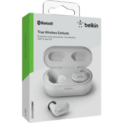 Belkin SoundForm TWS Earbuds Kulak İçi Bluetooth Kulaklık Beyaz Teşhir