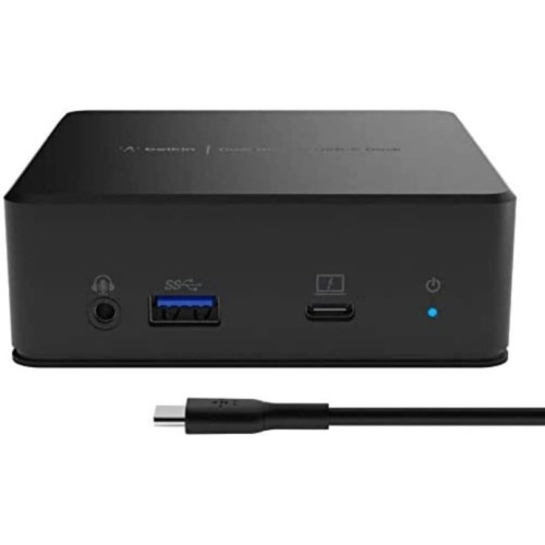 Belkin USB-C Çift Ekran Bağlantı İstasyonu (85W Güç Dağıtımı, HDMI, USB-A 3.1 Gen 1, USB-C, USB C Dizüstü Bilgisayar için Ses - Teşhir