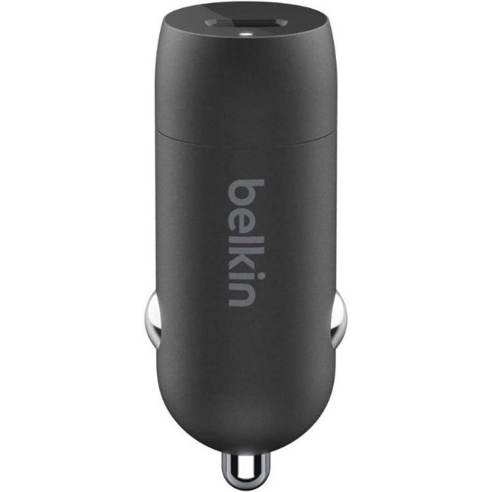 Belkin USB-C Hızlı Araç Şarj Cihazı 20W (Hızlı Şarj Cihazı) - Siyah Teşhir