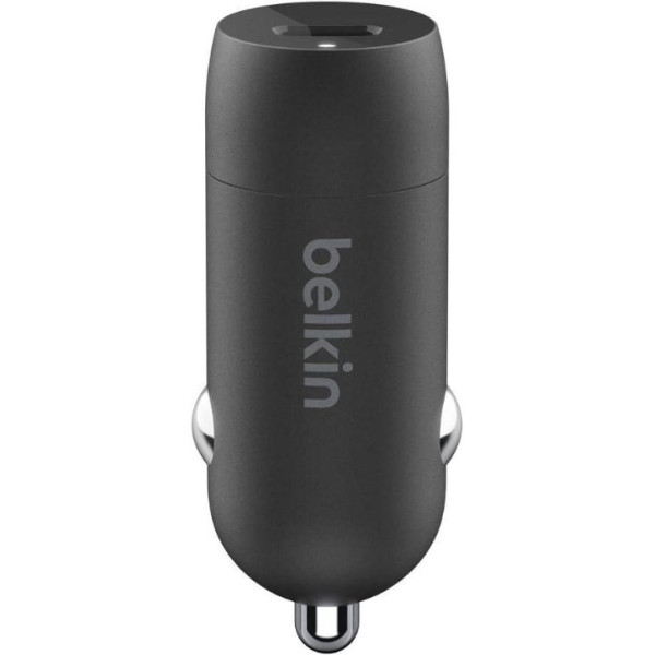 Belkin USB-C Hızlı Araç Şarj Cihazı 20W (Hızlı Şarj Cihazı) - Siyah Teşhir