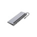 Belkin USB-C Hub, 11'i 1 arada Çoklu Bağlantı Noktalı Adaptör Yuvası, 4K HDMI, DisplayPort, VGA, USB-C ve 100W, Bağlı Cihazdan Şarj Etmek İçin, 3x USB A, Gigabit Ethernet, SD, MicroSD, 3,5 mm Jak Outlet