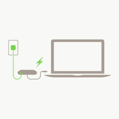 Belkin USB-C Multimedia Adaptörü (VGA, 4K HDMI, USB 3.0, Ethernet Bağlantı Noktalı USB-C Hub) MacBook Pro, iPad Pro, Surface Pro, Chromebook ve daha fazlası için 100 W Doğrudan İletimli Güç Teşhir