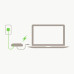 Belkin USB-C Multimedia Adaptörü (VGA, 4K HDMI, USB 3.0, Ethernet Bağlantı Noktalı USB-C Hub) MacBook Pro, iPad Pro, Surface Pro, Chromebook ve daha fazlası için 100 W Doğrudan İletimli Güç Teşhir